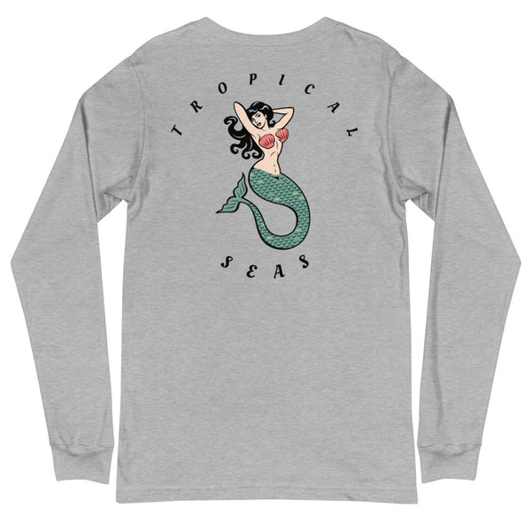 Tropical Mermaid Long Sleeve Shirt by Tropical Seas Clothing