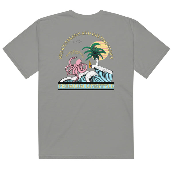 Men’s Premium Lifestyle heavyweight t-shirt by Tropical Seas Clothing