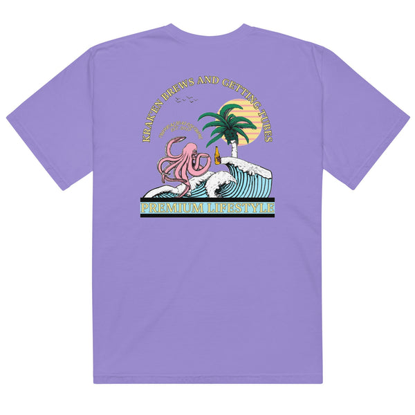 Men’s Premium Lifestyle heavyweight t-shirt by Tropical Seas Clothing