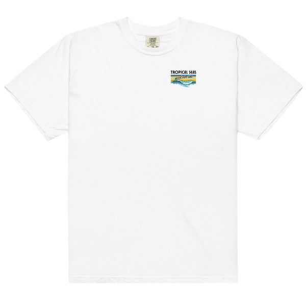 Men’s Premium Wave Heavyweight T-shirt by Tropical Seas Clothing