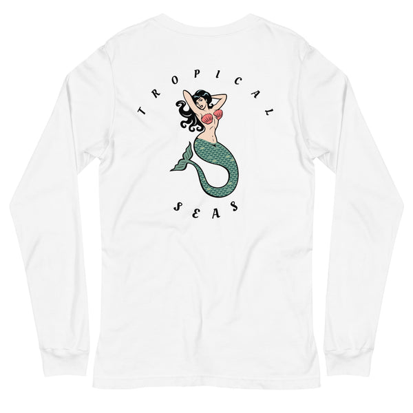 Tropical Mermaid Long Sleeve Shirt by Tropical Seas Clothing