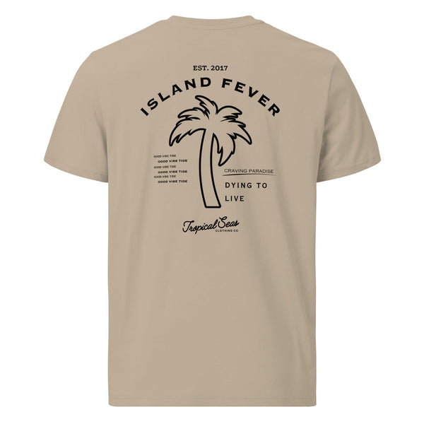 Island Fever Organic Cotton t-shirt by Tropical Seas Clothing