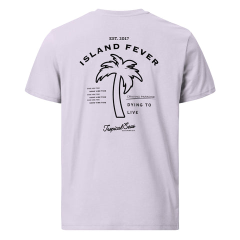 Island Fever Organic Cotton t-shirt by Tropical Seas Clothing