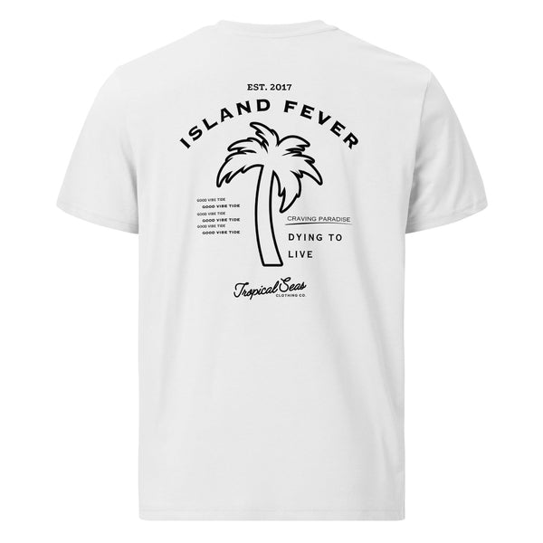 Island Fever Organic Cotton t-shirt by Tropical Seas Clothing