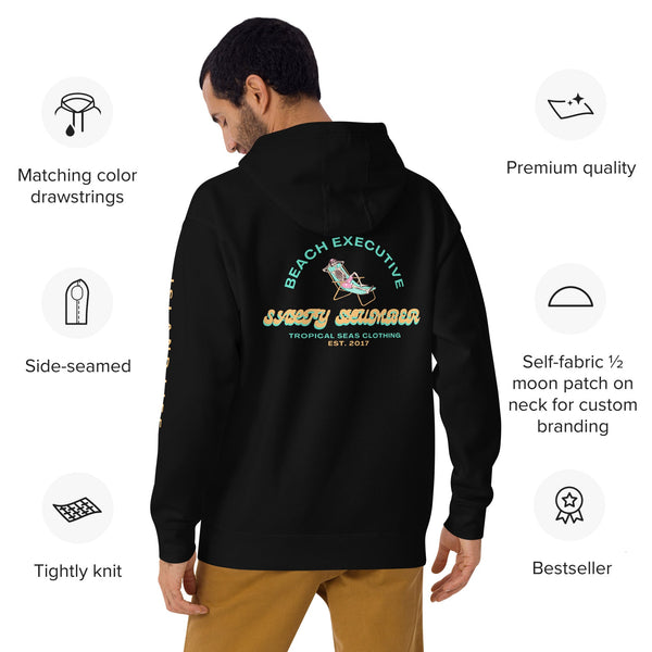 Beach Executive Hoodie by Tropical Seas Clothing