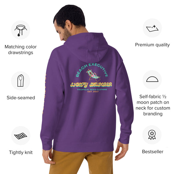 Beach Executive Hoodie by Tropical Seas Clothing