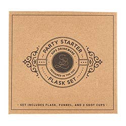 Santa Barbara Design Studio by Creative Brands - Cardboard Book Set-Flask - The Cheeky Wink