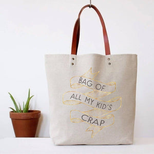 Kid's Crap Tote Bag - The Cheeky Wink