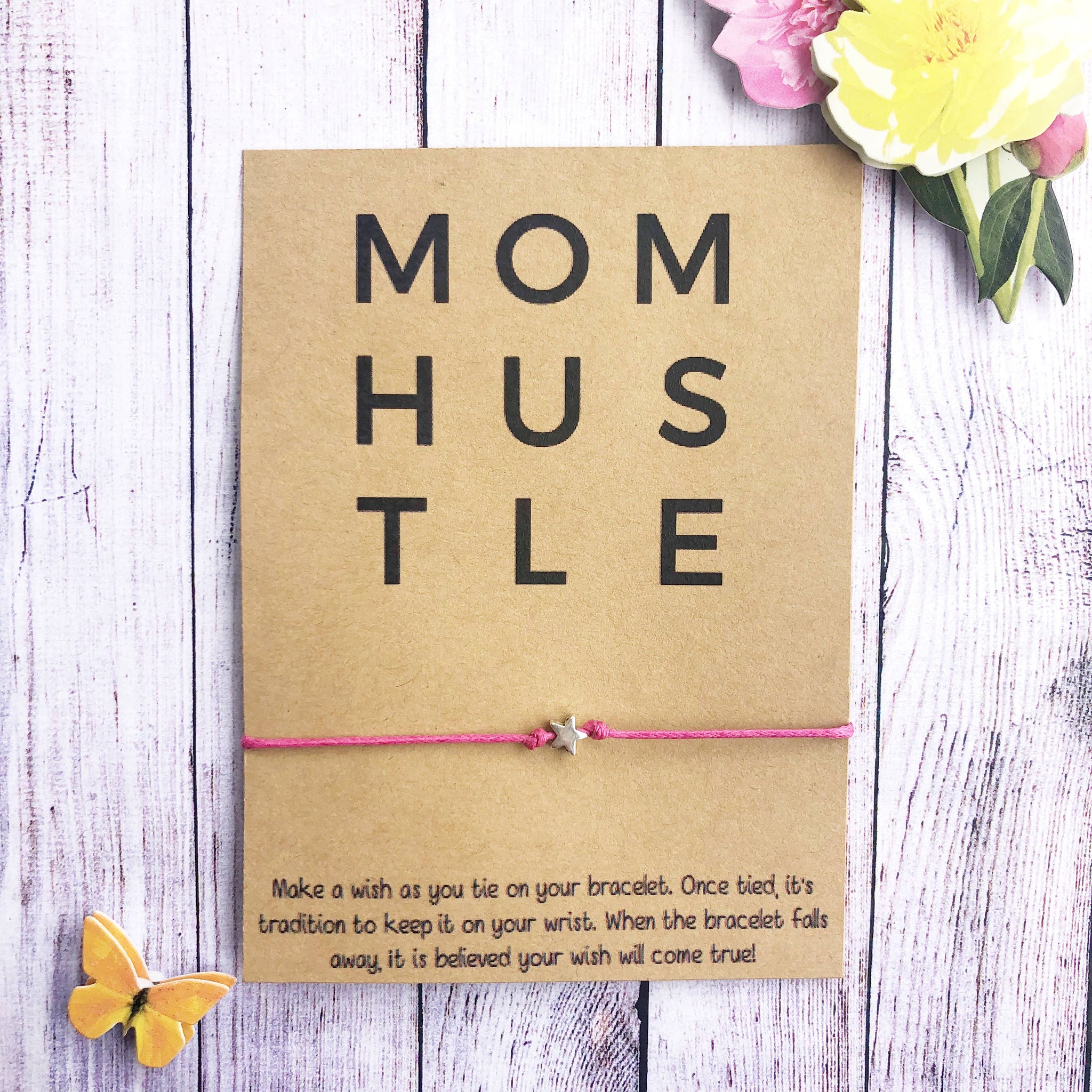 Mom Hustle Bracelet - The Cheeky Wink