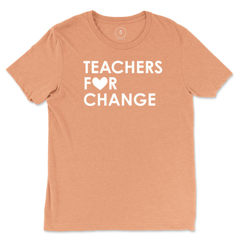 Teachers for Change Classic Tee by Kind Cotton