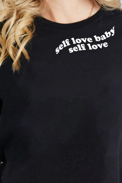 Simply Love SELF LOVE BABY SELF LOVE Graphic Cotton T-Shirt