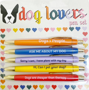 Dog Lovers Pen Set - The Cheeky Wink