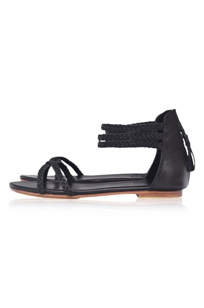 Calypso Thong Leather Sandals by ELF