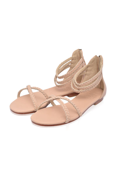 Calypso Thong Leather Sandals by ELF