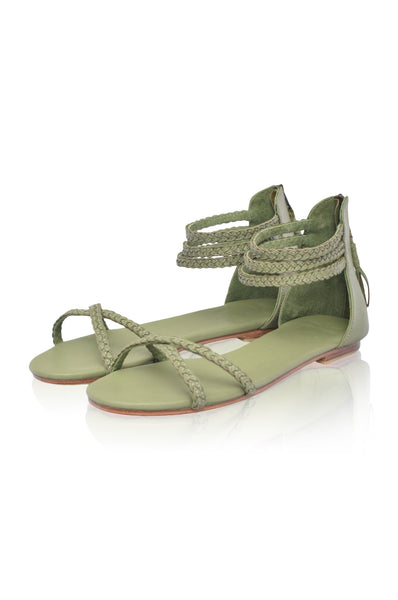 Calypso Thong Leather Sandals by ELF