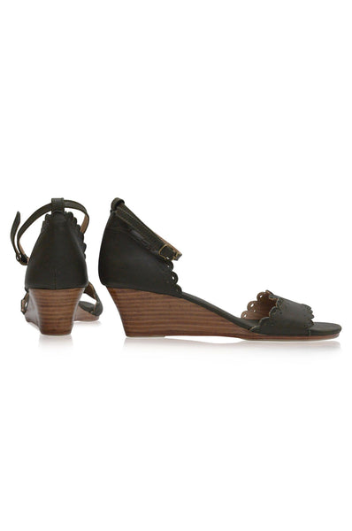 Dreamland Leather Wedges by ELF