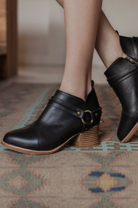 Dasha Low Ankle Booties by ELF