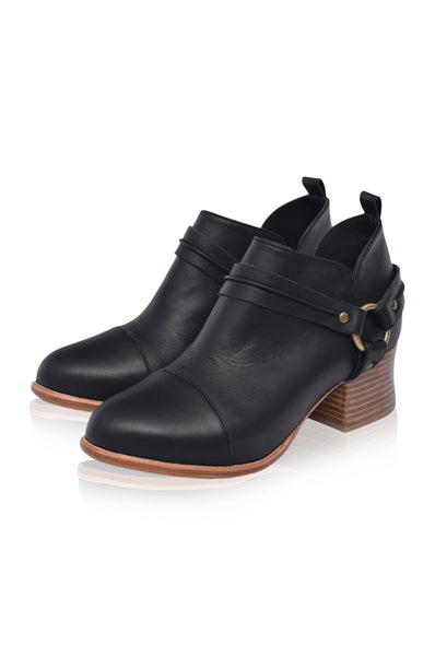 Dasha Low Ankle Booties by ELF