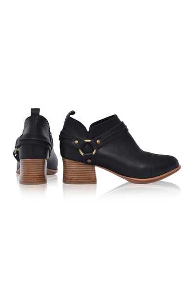 Dasha Low Ankle Booties by ELF