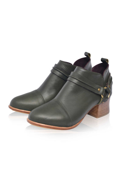 Dasha Low Ankle Booties by ELF