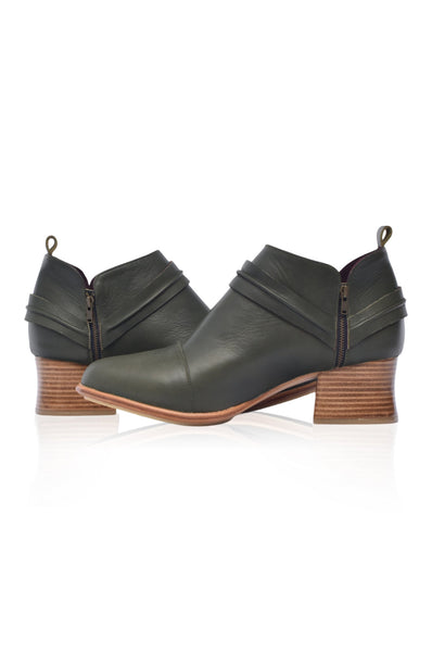 Dasha Low Ankle Booties by ELF