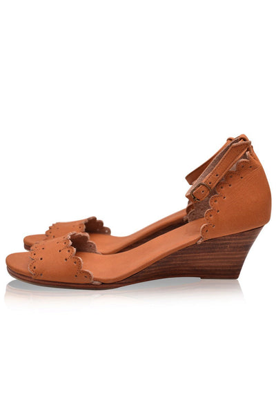 Dreamland Leather Wedges by ELF