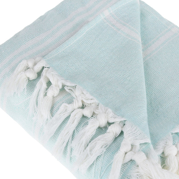 Asena Pure Cotton Beach Blanket by La'Hammam