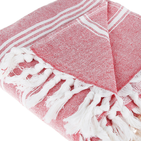 Asena Pure Cotton Beach Blanket by La'Hammam