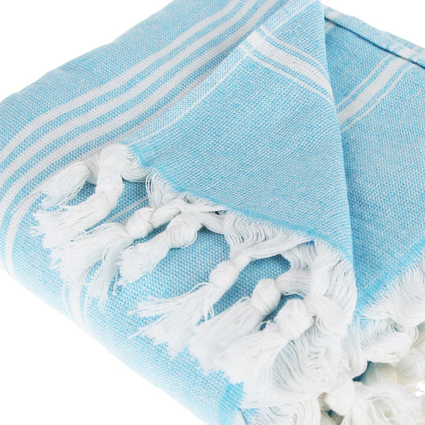 Asena Pure Cotton Beach Blanket by La'Hammam