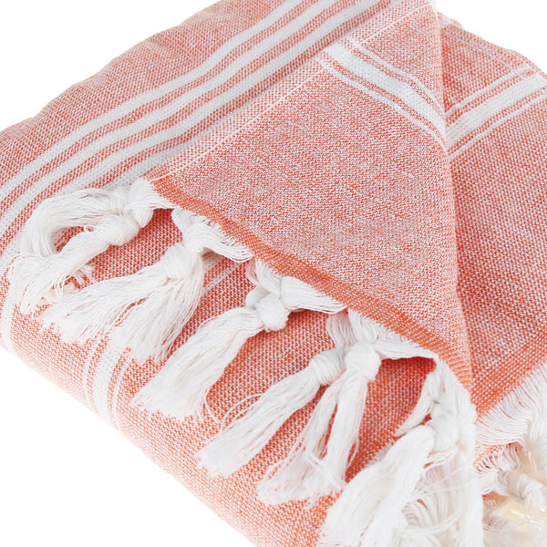 Asena Pure Cotton Beach Blanket by La'Hammam