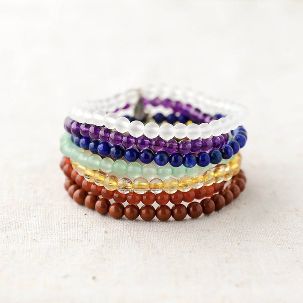 Chakra Bracelet Set by Tiny Rituals