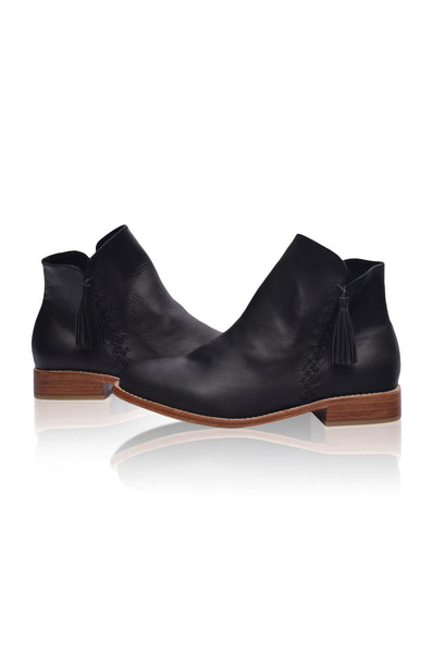 Treasure Leather Ankle Boots by ELF