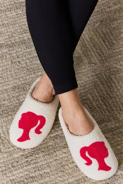 Best House Slippers | Melody Graphic Cozy Slippers | The Cheeky Wink