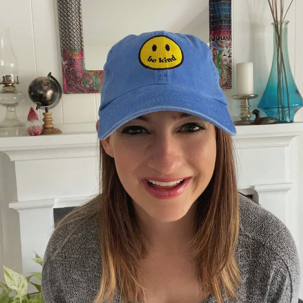 Be Kind Smile Baseball Hat by Kind Cotton