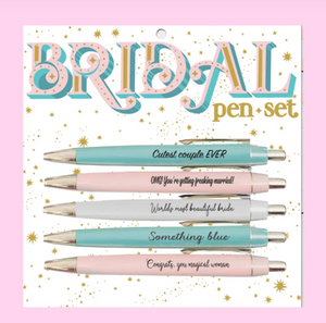 Bridal Pen Set. Personalized pen set. Wedding Gifts. Humor Gifts. - The Cheeky Wink