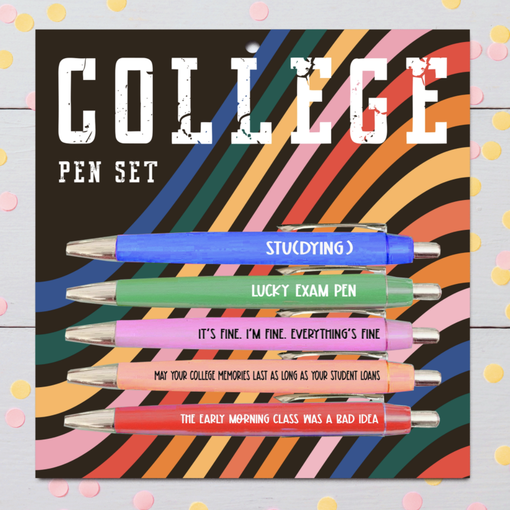 College Pen Set - The Cheeky Wink