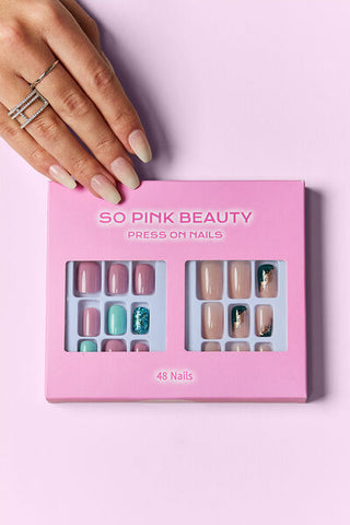 Best Press On Nails | 2 Packs Press On Nails | The Cheeky Wink