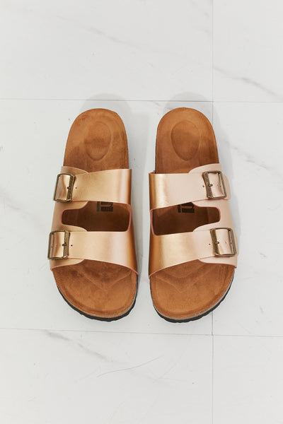 Double Strap Sandals | Double-Banded Slide Sandal | The Cheeky Wink